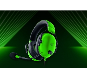 Razer BlackShark V2 X Laidinės žaidimų ausinės, Žalia/Juoda