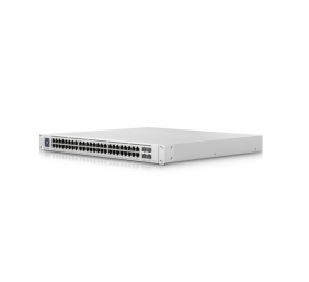 Ubiquiti | Switch Enterprise 48 PoE | USW-Enterprise-48-PoE | Managed L3 | Rackmountable | Gigabit Ethernet (copper) ports quantity 48 (100MbE/1GbE/2.5GbE) | SFP+ ports quantity 4 | PoE+ ports quantity 48 | Power supply type AC/DC, internal, 100-240V, 10A