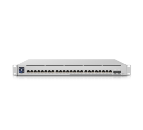Ubiquiti | Switch Enterprise 24 PoE | USW-Enterprise-24-PoE | Managed L3 | Rackmountable | Gigabit Ethernet (copper) ports quantity 12x10/100/1000 Mbps + 12x100/1000/2500 Mbps | SFP ports quantity 0 | SFP+ ports quantity 2 | PoE+ ports quantity 24 | Power