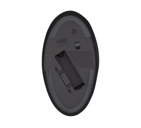 Kensington Pro Fit Ergo Belaidė pelė, RF Wireless + Bluetooth, 1600 DPI, Juoda