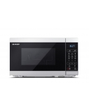 Sharp Microwave Oven  YC-MG02E-S  Free standing 20 L 800 W Grill  Silver