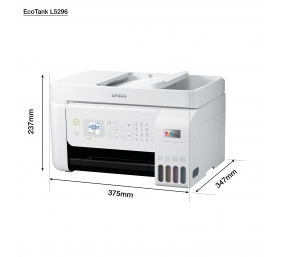 Epson Multifunctional printer | EcoTank L5296 | Inkjet | Colour | 4-in-1 | Wi-Fi | White