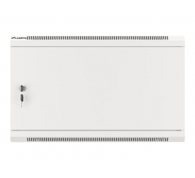 Lanberg | Rack cabinet 19" wall-mount 6U/600x450 for self-assembly with metal door (flat pack) | WF01-6406-00S | Grey