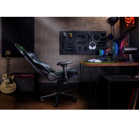 Razer Enki Gaming Chair with Enchanced Customization, Black/Green | Razer Ergonomic Gaming Chair Enki EPU Synthetic Leather; Steel; Aluminium | Black/Green