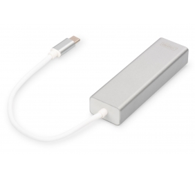 Digitus | USB Type-C 3-Port Hub + Gigabit Ethernet