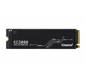 Kingston | SSD | KC3000 | 4096 GB | SSD form factor M.2 2280 | Solid-state drive interface PCIe NVMe Gen 4.0 x 4 | Read speed 7000 MB/s | Write speed 7000 MB/s