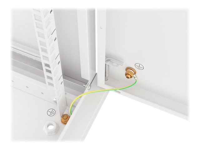 Lanberg | Rack cabinet 19" wall-mount 9U/600x600 (flat pack) for self-assembly with metal door | WF01-6609-00S | Grey