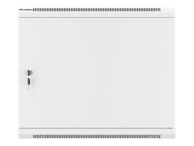 Lanberg | Rack cabinet 19" wall-mount 9U/600x600 (flat pack) for self-assembly with metal door | WF01-6609-00S | Grey