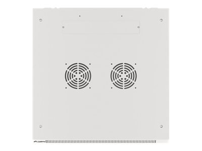 Lanberg | Rack cabinet 19" wall-mount 9U/600x600 (flat pack) for self-assembly with metal door | WF01-6609-00S | Grey