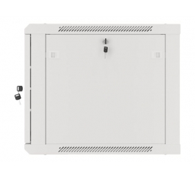 Lanberg | Rack cabinet 19" wall-mount 9U/600x600 (flat pack) for self-assembly with metal door | WF01-6609-00S | Grey