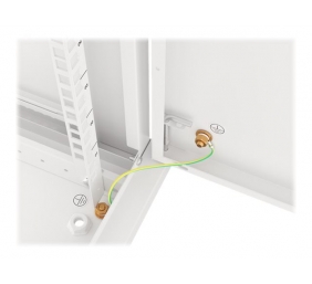 Lanberg | Rack cabinet 19" wall-mount 9U/600x600 (flat pack) for self-assembly with metal door | WF01-6609-00S | Grey