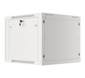 Lanberg | Rack cabinet 19" wall-mount 9U/600x600 (flat pack) for self-assembly with metal door | WF01-6609-00S | Grey