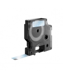 Dymo 45020 (S0720600) Juostelė 12mm x 7m, White on Transparent