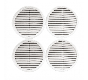Bissell | SpinWave Pads - 4 x Scrubby | White