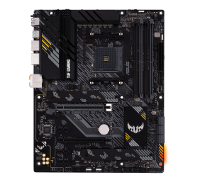 Asus TUF GAMING B550-PRO Processor family AMD, Processor socket AM4, DDR4 DIMM, Memory slots 4, Supported hard disk drive interfaces 	SATA, M.2, Number of SATA connectors 6, Chipset AMD B550, ATX