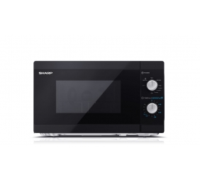 Sharp | YC-MG01E-B | Microwave Oven with Grill | Free standing | 800 W | Grill | Black