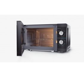 Sharp | YC-MG01E-B | Microwave Oven with Grill | Free standing | 800 W | Grill | Black