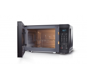 Sharp | Microwave Oven with Grill | YC-MG02E-B | Free standing | 800 W | Grill | Black