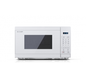 Sharp | YC-MG02E-C | Microwave Oven with Grill | Free standing | 800 W | Grill | White