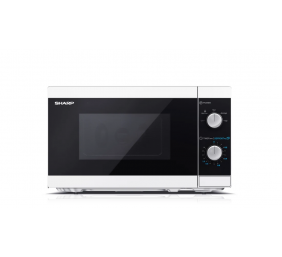 Sharp | Microwave Oven | YC-MS01E-W | Free standing | 800 W | White