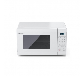 Sharp | Microwave Oven | YC-MS02E-C | Free standing | 800 W | White