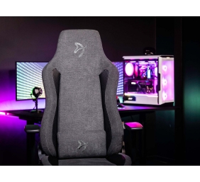 Arozzi Vernazza Vento Gaming Chair Vento Polyurethane; Soft Fabric; Metal; Aluminium | Dark Grey