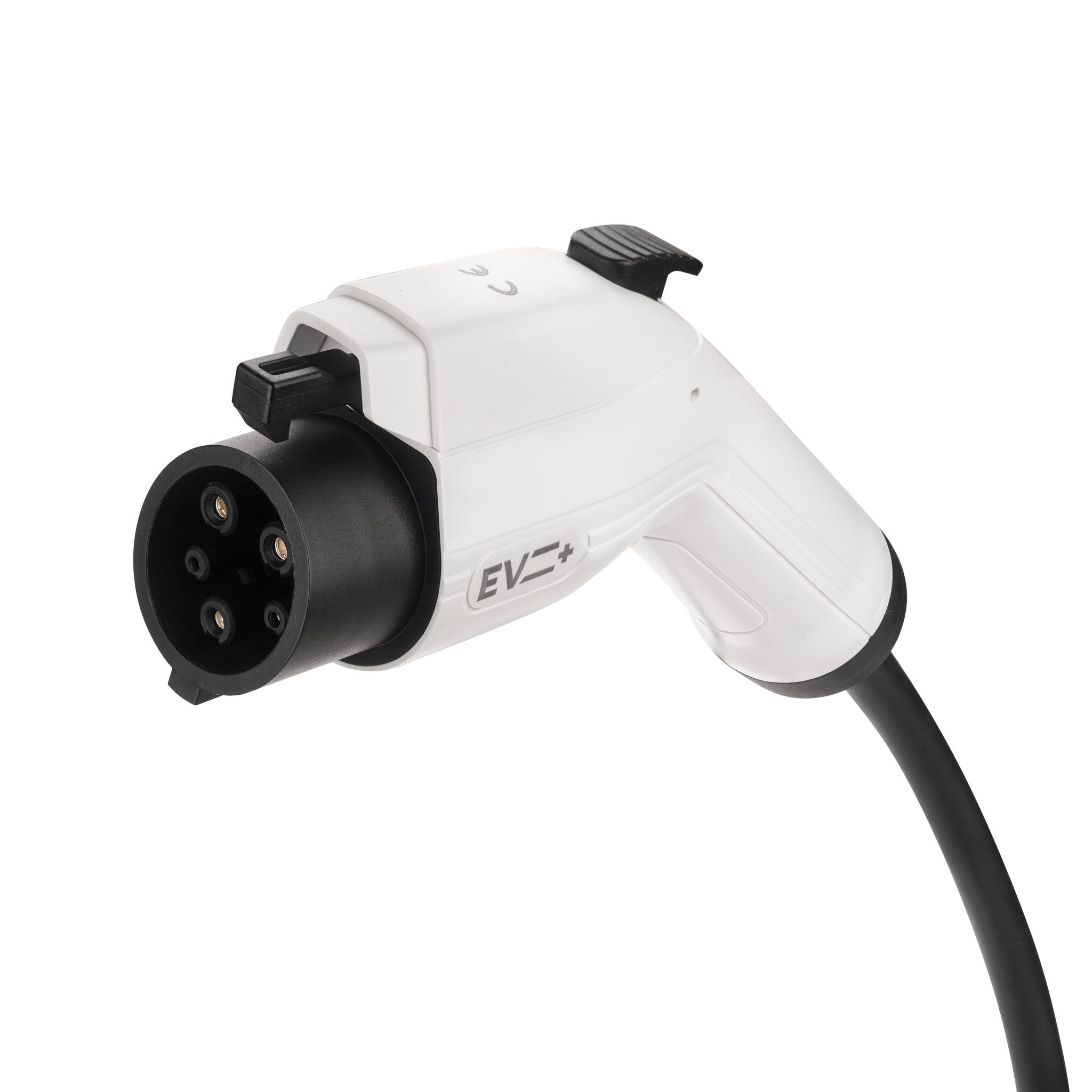 EV+ Charging Cable Type 1 to Type 2 32A 1 Phase 5m | EV+ | EV-CB-T1-32-1P-W | EV+ Charging Cable Type 1 to Type 2 32A 1 Phase | 5 m