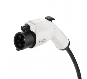 EV+ Charging Cable Type 1 to Type 2 32A 1 Phase 5m | EV+ | EV-CB-T1-32-1P-W | EV+ Charging Cable Type 1 to Type 2 32A 1 Phase | 5 m