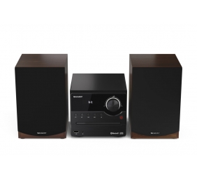 Sharp XL-B512(BR) Hi-Fi Micro System, CD/FM/USB/Bluetooth v5.0, 45W, Brown | Sharp | Hi-Fi Micro System | XL-B512(BR) | Brown | USB port | AUX in | Bluetooth | CD player | FM radio | Wireless connection
