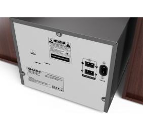 Sharp XL-B512(BR) Hi-Fi Micro System, CD/FM/USB/Bluetooth v5.0, 45W, Brown | Sharp | Hi-Fi Micro System | XL-B512(BR) | Brown | USB port | AUX in | Bluetooth | CD player | FM radio | Wireless connection