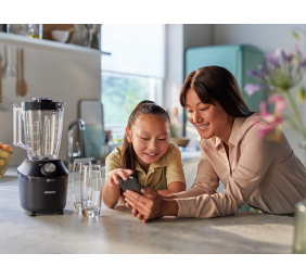 Philips 3000 Series Blender HR2191/01, 600 W, 2-speed and pulse mode