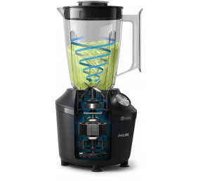 Philips 3000 Series Blender HR2191/01, 600 W, 2-speed and pulse mode