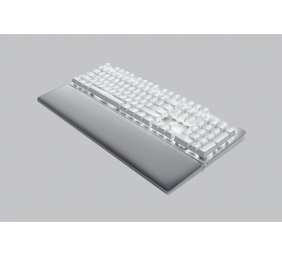 Razer Pro Type Ultra Belaidė žaidimų klaviatūra RF Wireless+BT+USB, LED, Yellow Switch, US, Balta