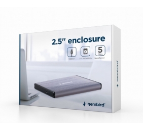 Gembird | EE2-U3S-3-LG | SATA | USB 3.0 | 2.5"