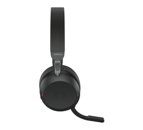 Jabra Evolve2 75 UC Belaidės/Laidinės ausinės, Bluetooth, USB-A, Charging Stand, Juoda