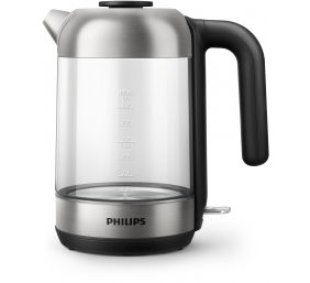 Philips 5000 Series HD9339/80 Elektrinis virdulys, 1.7 L, 2200 W, Sidabrinė/Juoda