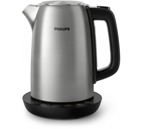 Philips | Kettle | HD9359/90 | Electric | 2200 W | 1.7 L | Stainless steel/Plastic | 360° rotational base | Grey