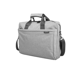 Natec Laptop Bag, Mustela, 15.6", Grey | Natec | Mustela | Fits up to size 15.6 " | Toploading laptop case | Grey | Shoulder strap