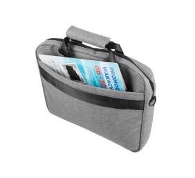 Natec Laptop Bag, Mustela, 15.6", Grey | Natec | Mustela | Fits up to size 15.6 " | Toploading laptop case | Grey | Shoulder strap