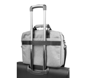 Natec Laptop Bag, Mustela, 15.6", Grey | Natec | Mustela | Fits up to size 15.6 " | Toploading laptop case | Grey | Shoulder strap