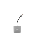 Natec Multi-Port Adapter, Fowler, USB-C, HDMI, USB 3.0 Natec USB-C Multiport Adapter | NMP-1607 | 0.11 m | Grey | USB Type-C
