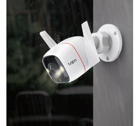 TP-Link Tapo C320WS Outdoor Security Wi-Fi Camera | TP-LINK | Outdoor Security Wi-Fi Camera | C320WS | Bullet | 4 MP | 3.89 mm | IP66 | H.264 | MicroSD