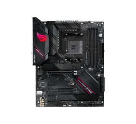 Asus | ROG STRIX B550-F GAMING WIFI II | Processor family AMD | Processor socket AM4 | DDR4 | Memory slots 4 | Supported hard disk drive interfaces SATA, M.2 | Number of SATA connectors 6 | Chipset  B550 | ATX