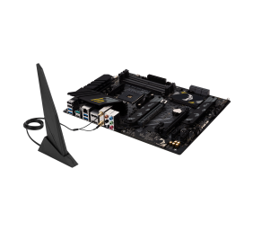 Asus | TUF GAMING B550-PLUS WIFI II | Processor family AMD | Processor socket AM4 | DDR4 DIMM | Memory slots 4 | Supported hard disk drive interfaces 	SATA, M.2 | Number of SATA connectors 6 | Chipset AMD B550 | 30.5cm x 24.4cm