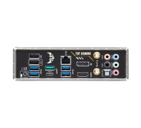 Asus | TUF GAMING B550-PLUS WIFI II | Processor family AMD | Processor socket AM4 | DDR4 DIMM | Memory slots 4 | Supported hard disk drive interfaces 	SATA, M.2 | Number of SATA connectors 6 | Chipset AMD B550 | 30.5cm x 24.4cm