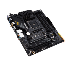 Asus | TUF GAMING B550M-PLUS WIFI II | Processor family AMD | Processor socket AM4 | DDR4 | Memory slots 4 | Number of SATA connectors | Chipset  B550 | microATX