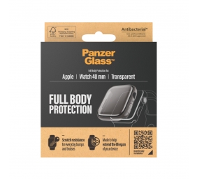 Panzer Glass Full Body for Apple Watch 4/5/6/SE 40mm AntiBacterial, Clear (AM)