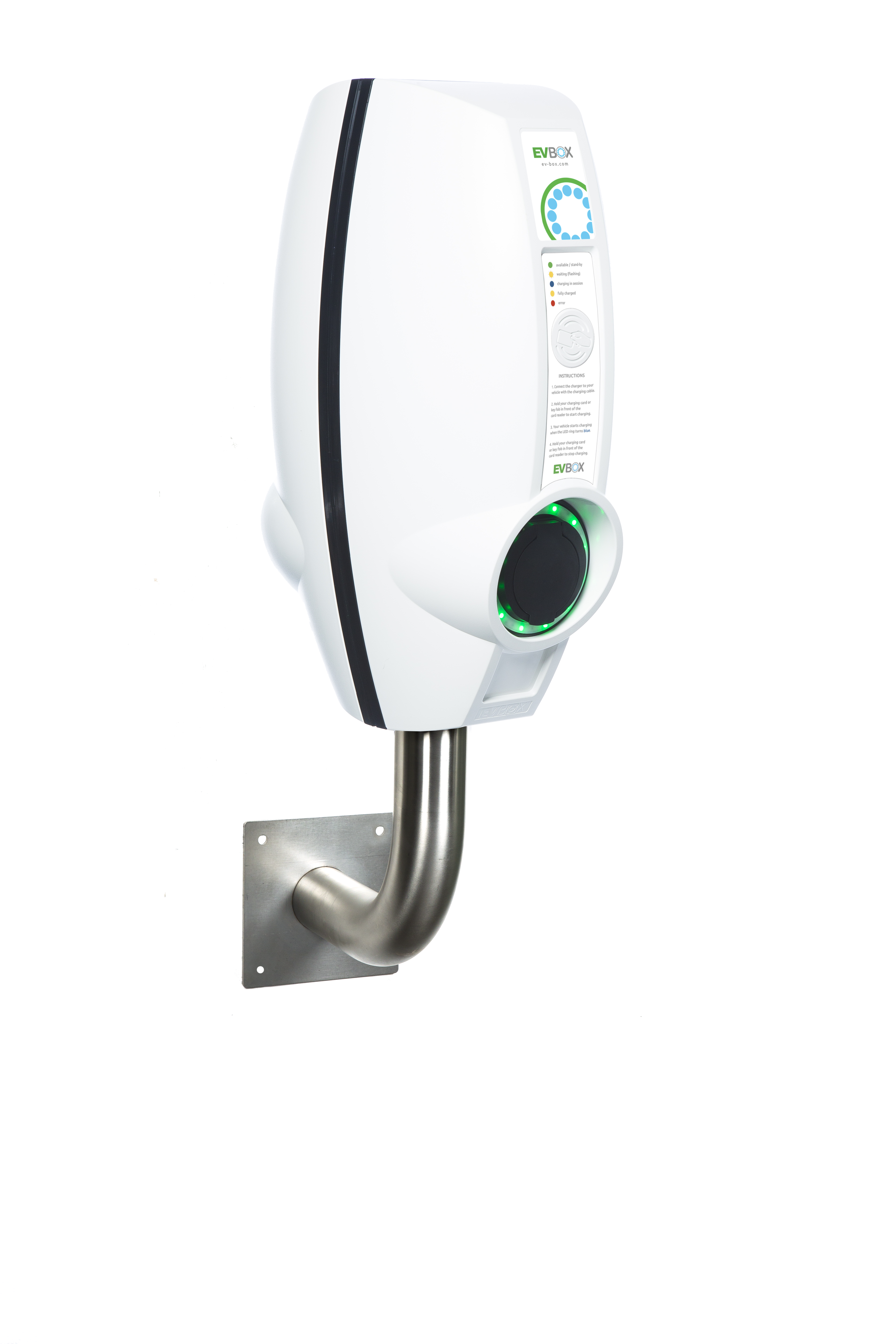 EVBox | BusinessLine Hub, Double socket, 3 Phase-32A input, RCBO, 2x22 kW charging | 2x22  kW | 32 A | Wi-Fi 2.4/5 GHz, Bluetooth 4.0, 4G LTE
