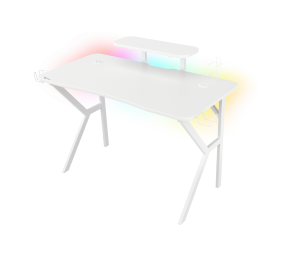 Genesis | Gaming Desk | Holm 320 RGB | White