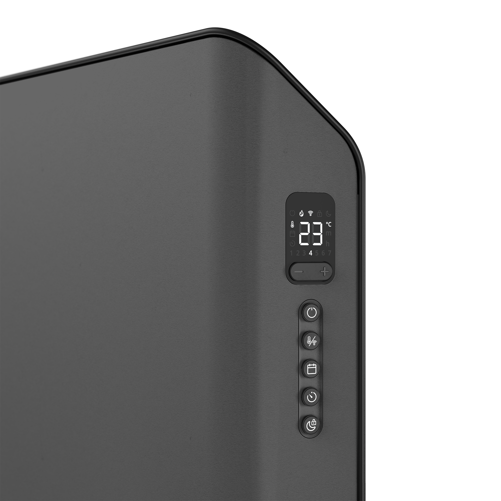 Duux | Edge 2000 Smart Convector Heater | 2000 W | Suitable for rooms up to 30 m² | Gray | IP24